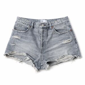 Zara Women's Light Gray Cutoffs